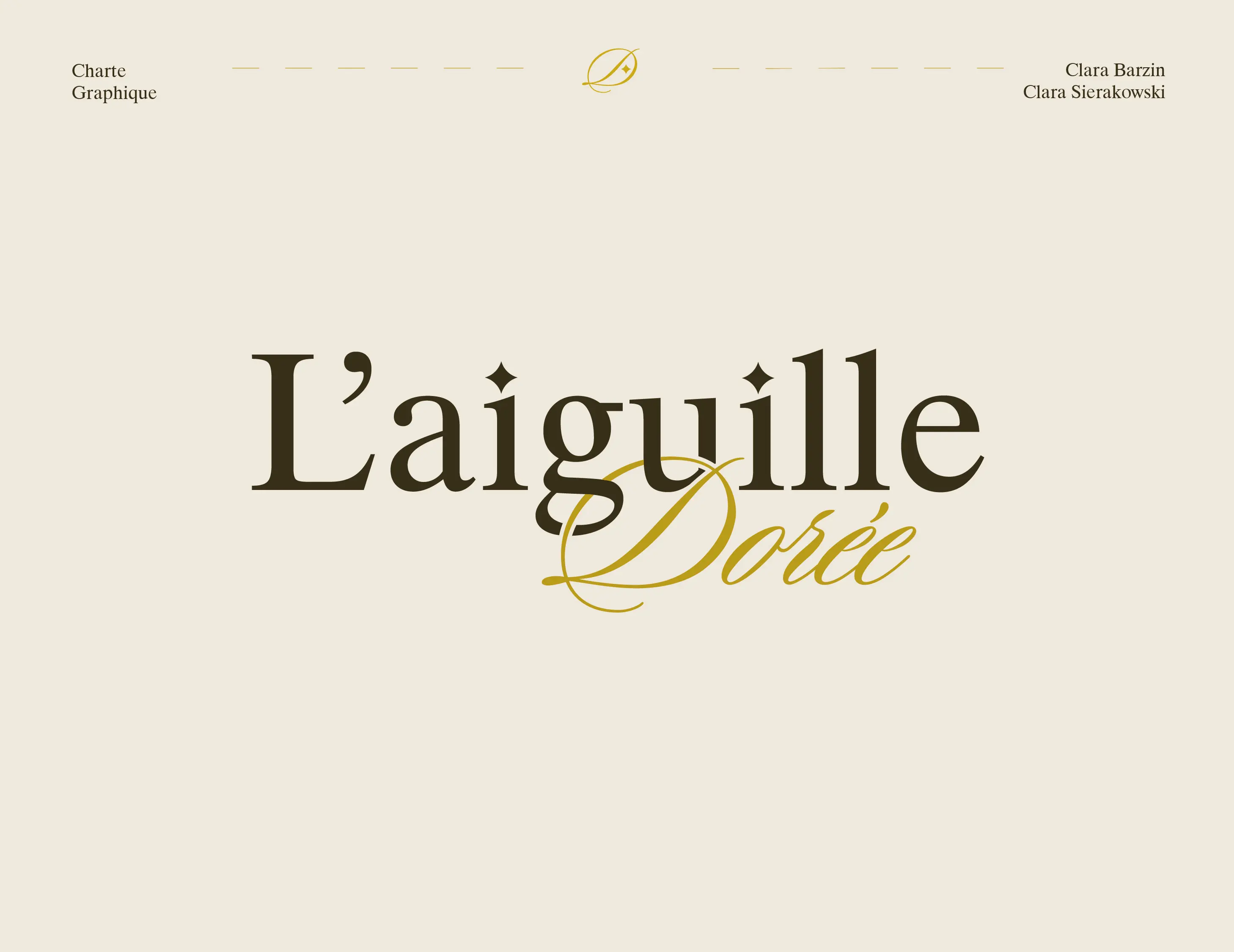 Projet Aiguille Dorée rebranding