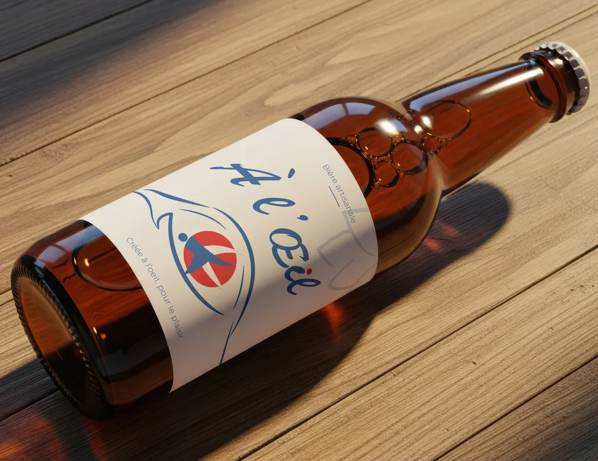 Étuqette de bière artisanale