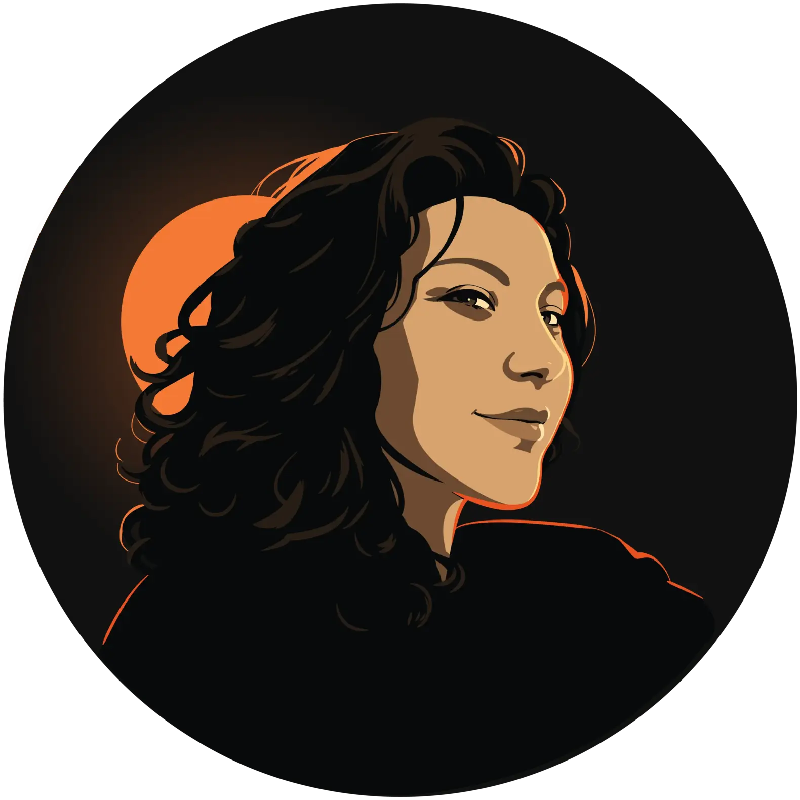 Portrait illustré de Clara Barzin